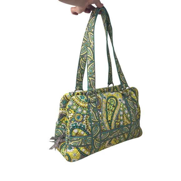 Vera Bradley Lemon Parfait Patterned Shoulder Bag - Picture 2 of 16